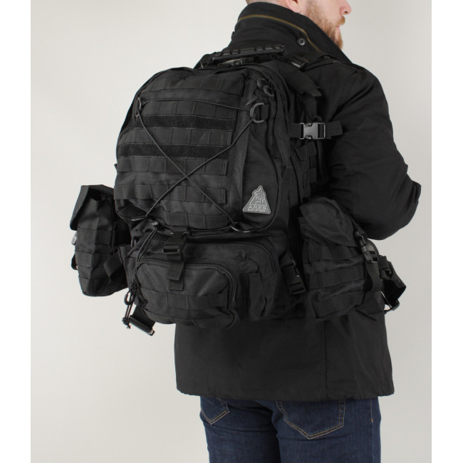 Cougar Rucksack 45L Schwarz - Ares