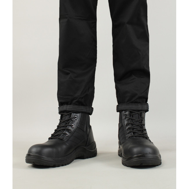 Veiligheidsbroek SIERRA Zwart met elasthaan - Force Series