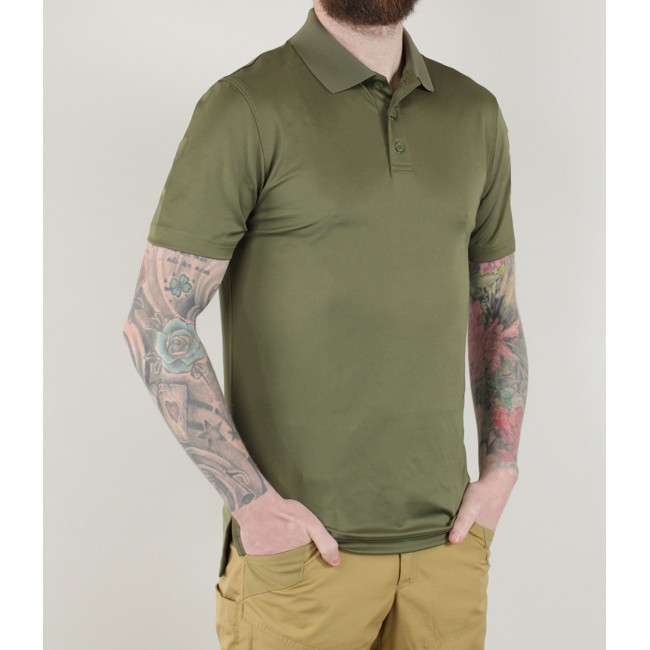 POLO TACTICAL PERFORMANCE MĘSKIE OLIWKOWA ZIELEŃ - Under Armour