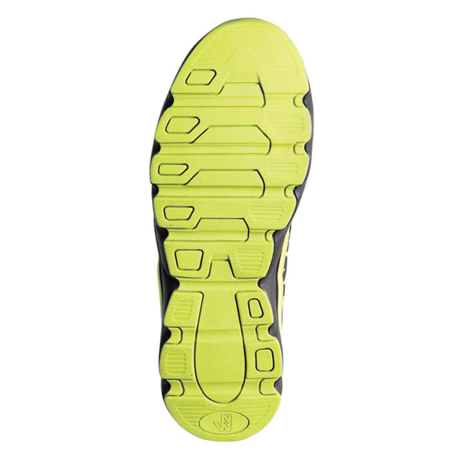 Veiligheidschoenen Justin S1P SRC zwart/fluorgeel - North Ways
