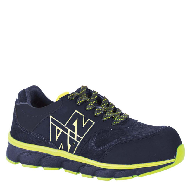 Chaussures de sécurité basses Shelly S3 SRC marine/jaune fluo - North Ways