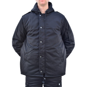 PARKA DUBON CZARNA S