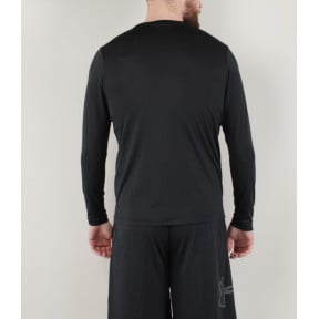 Black Tactical UA Tech Long Sleeve T-Shirt - Under Armour