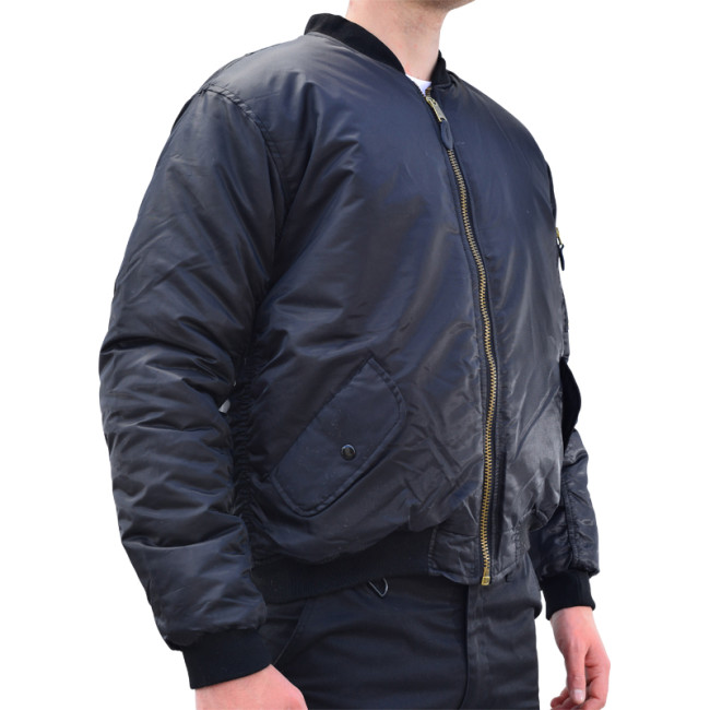 MA1 Schwarze Jacke - CityGuard