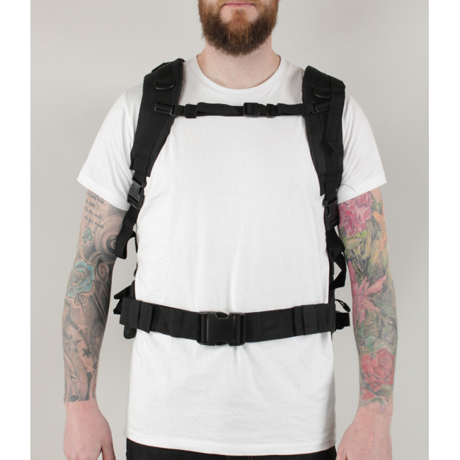 Modularer Rucksack 45/60L Schwarz - Ares