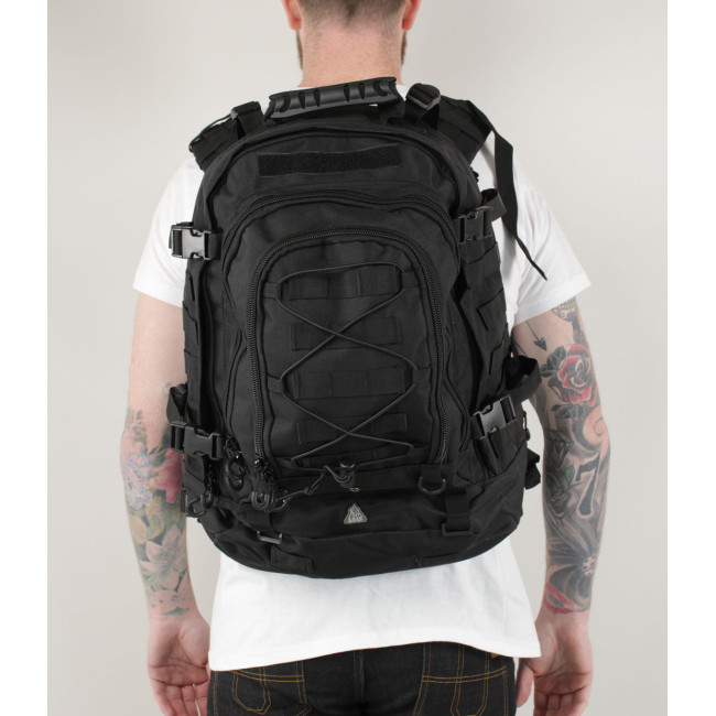 Sac à dos modulable 45/60L Noir - Ares