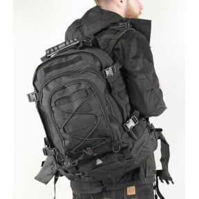 Modularer Rucksack 45/60L Schwarz - Ares