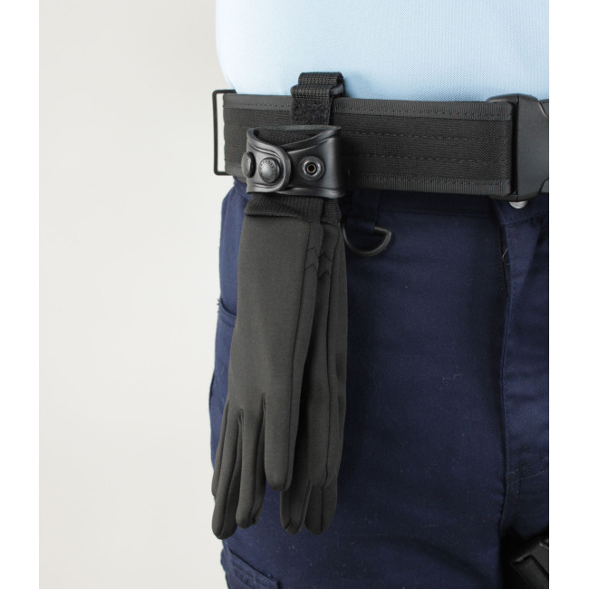 Porte-gants en cuir - Noir - GK