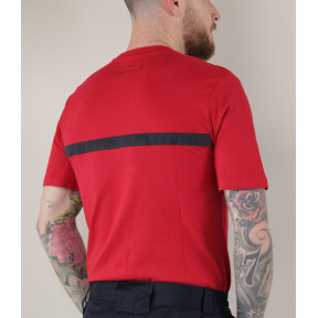 T-Shirt STOL Rot Feuerwehr-Sicherheit - Force Series