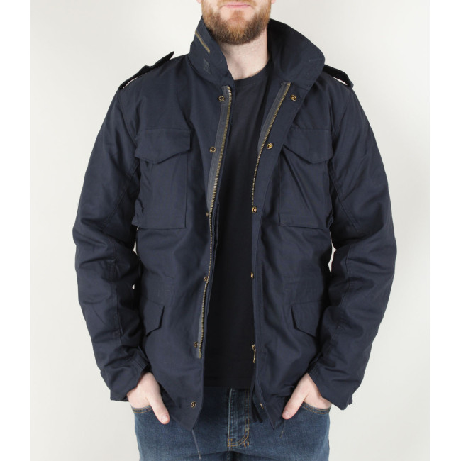 Veste Militaire M65 Classic Bleu marine - Brandit