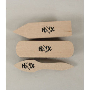 Set de 3 brosses pour chaussures - Haix