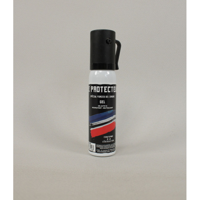Aérosol gel CS anti-agression 25 mL - Le Protecteur