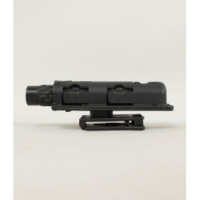 Obrotowy uchwyt na pałkę 8VP60 do pasa/pasek - Czarny - Vega Holster