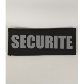Lot de 2 bandeaux haute visibilité Sécurité Noir - VVS