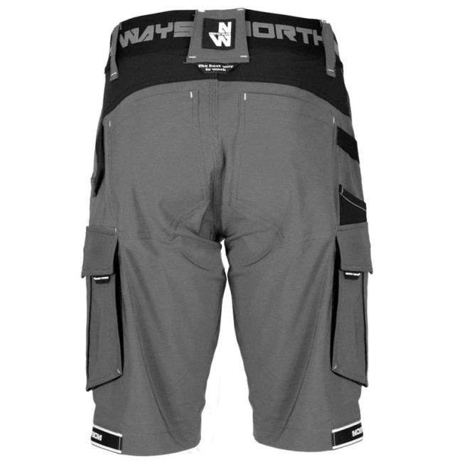 COSTA work Bermuda shorts - Anthracite - Nine Worths