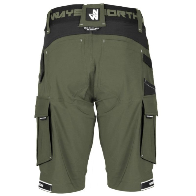 Work bermuda shorts COSTA - Khaki - Nine Worths