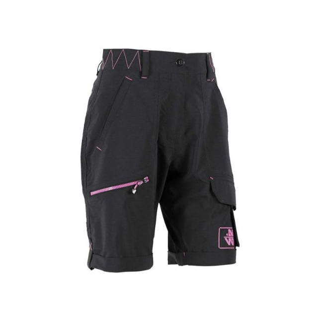 Damen-Arbeitsshorts Sharon schwarz/fuchsia - North Ways