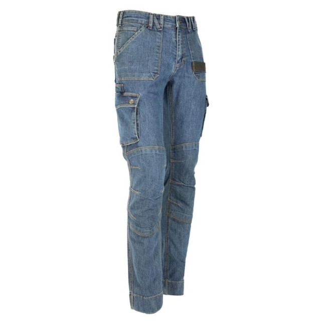 Werkbroek multizak Usain blauw - North Ways