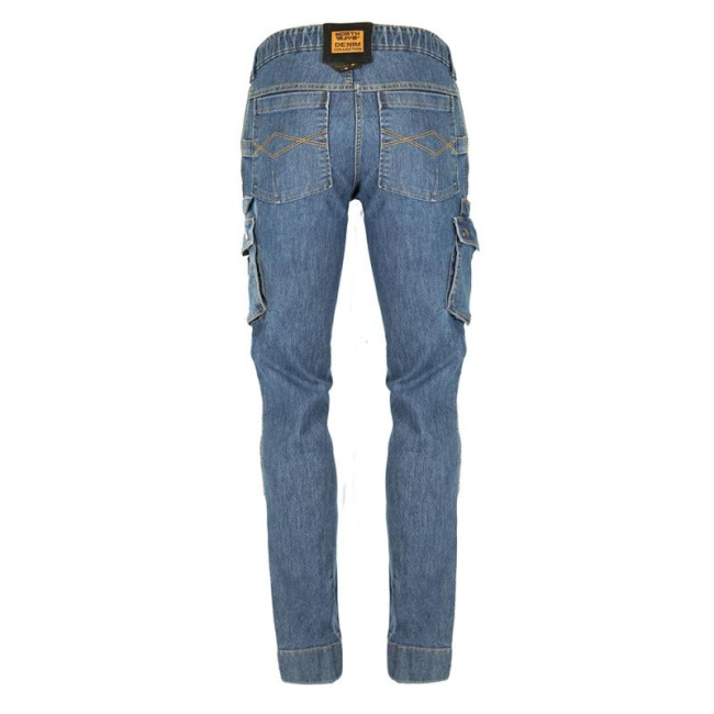 Pantalon de travail multipoches Usain bleu - North Ways