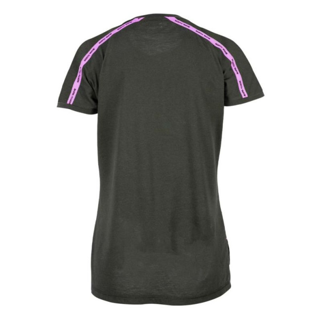 T-shirt korte mouwen Mia zwart/fuchsia - North Ways