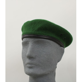 Militaire Beret Groen Legioen Leren Rand - Patrol Équipements