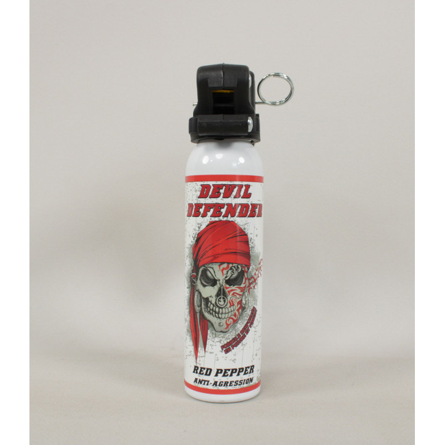 Aérosol anti-agression Devil Defender 100 mL Red Pepper - Le Protecteur