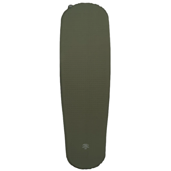 Tapis de sol autogonflant Kip 180x50x1,5cm - Vert Olive - Highlander Forces