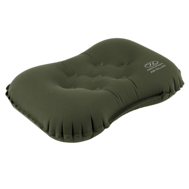 Aufblasbares Campingkissen NAP TAK Oliv - Highlander
