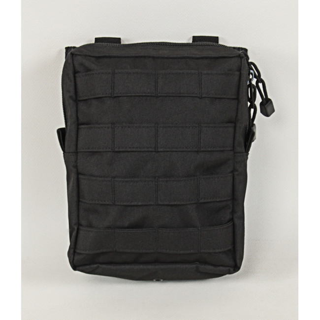 Kieszeń użytkowa MOLLE duża Czarna - Kombat Tactical
