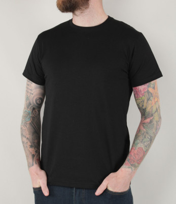 Tee-shirt manches courtes Noir - B&C