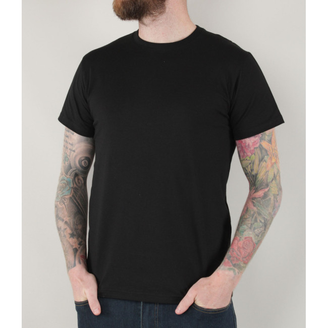 Kurzarm T-Shirt Schwarz - B&C