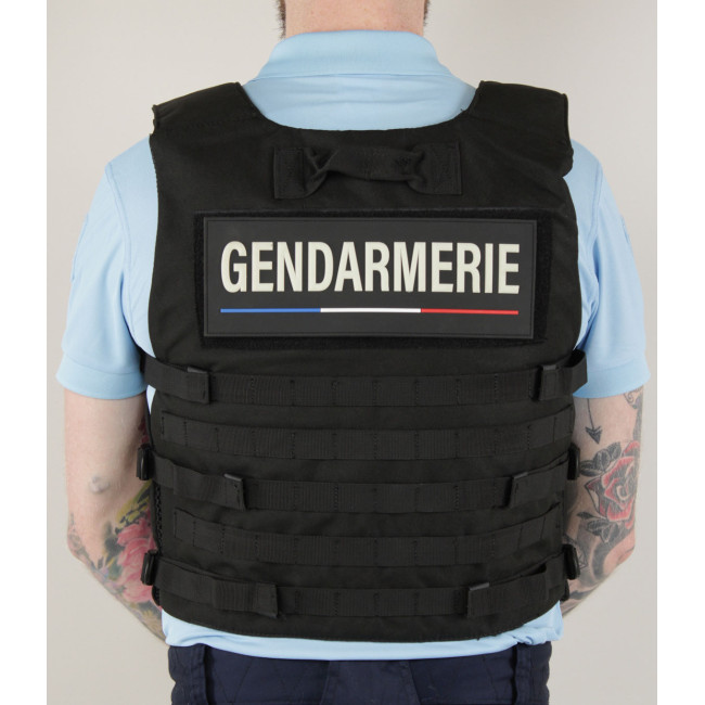 Bandeau Gendarmerie PVC 10 x 28 cm- DMB Products