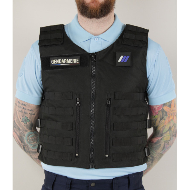 Bandeau Gendarmerie PVC 3 x 10 cm- DMB Products