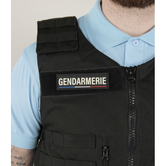 Bandeau Gendarmerie PVC 3 x 10 cm- DMB Products