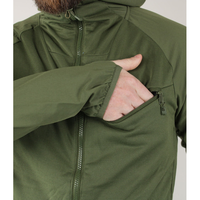 Veste hybride tactique Hirta Vert - Highlander