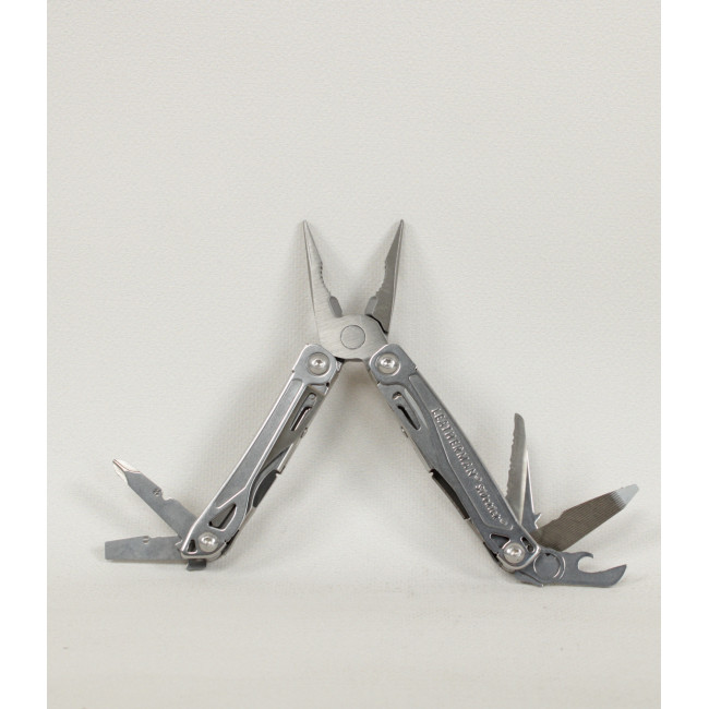 Multifunctionele tang 14 gereedschappen Sidekick grijs met holster - Leatherman