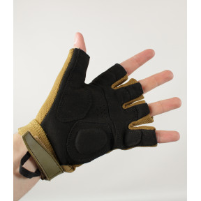 Raptor Fingerlose Handschuhe Coyote - Highlander