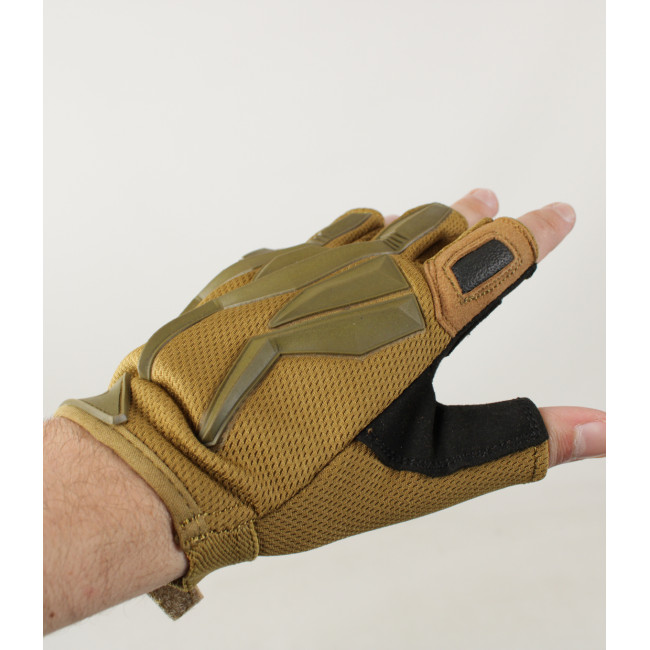 Raptor Fingerlose Handschuhe Coyote - Highlander