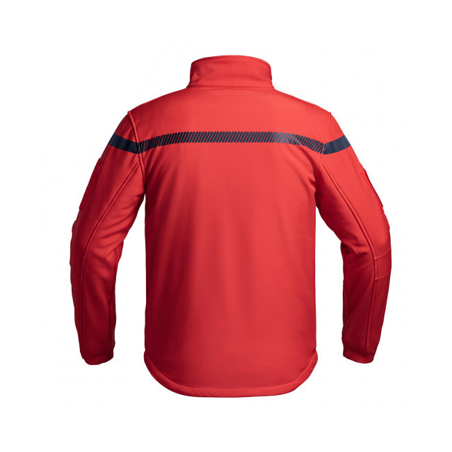 Softshell-Jacke Sécu-one Feuerwehr-Sicherheit rot - A10 Equipment