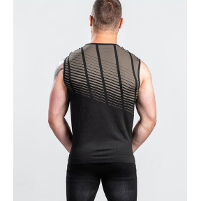 T-shirt EVO Active Line sans manche Noir Tan - Summit Outdoor