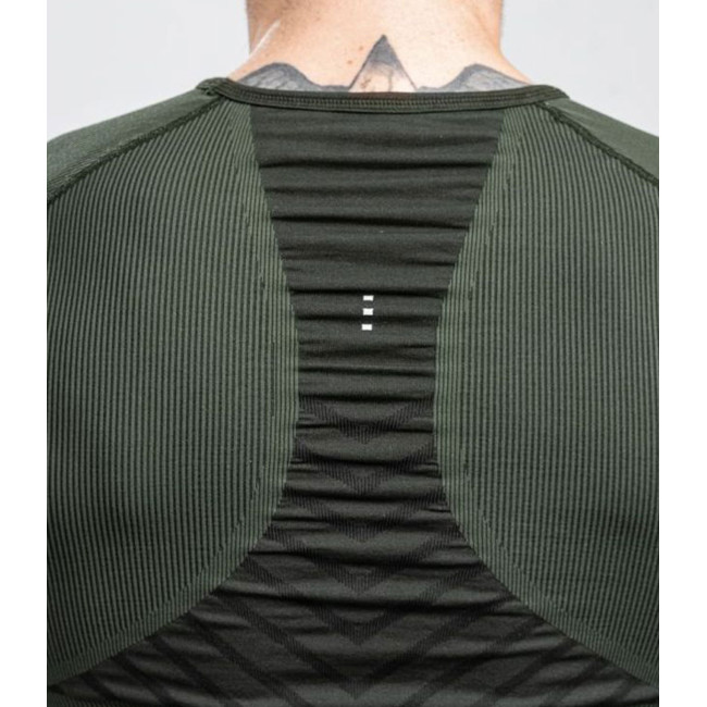 Haut ADVENTURE Technical Line Vert OD Noir - Summit Outdoor
