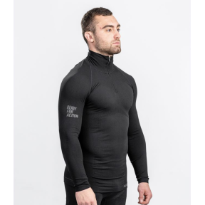 T-SHIRT ANETO TECHNICAL LINE ZWART - SUMMIT OUTDOOR