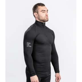 T-SHIRT ANETO TECHNICAL LINE ZWART - SUMMIT OUTDOOR
