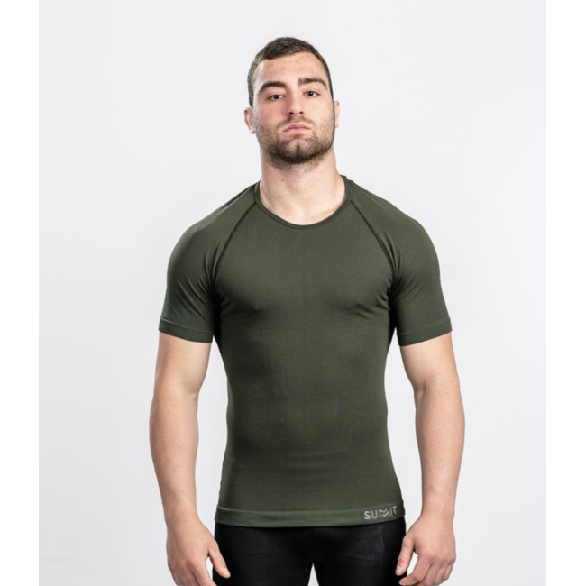 Active Line T-Shirt AERO Olivgrün - Summit Outdoor