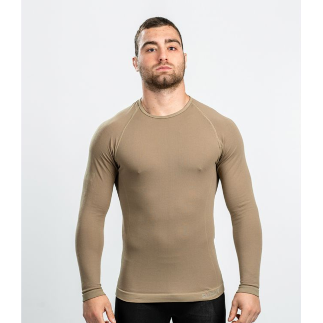 KOSZULKA ACTIVE LINE SAHARA COYOTE DŁUGIE RĘKAWY - SUMMIT OUTDOOR