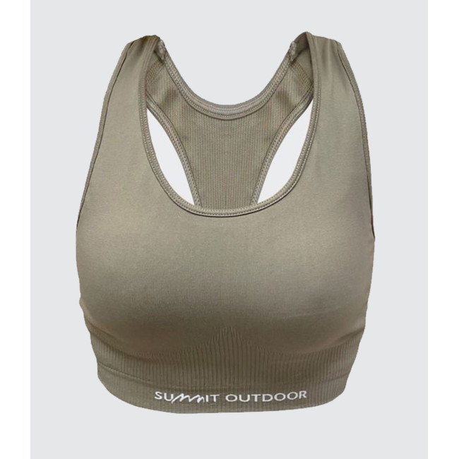 Brassière de sport femme ARIANE coyote - Summit Outdoor