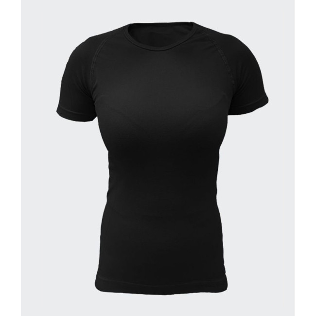 Tee-shirt manches courtes HÉLIUM Active Line femme noir - Summit Outdoor