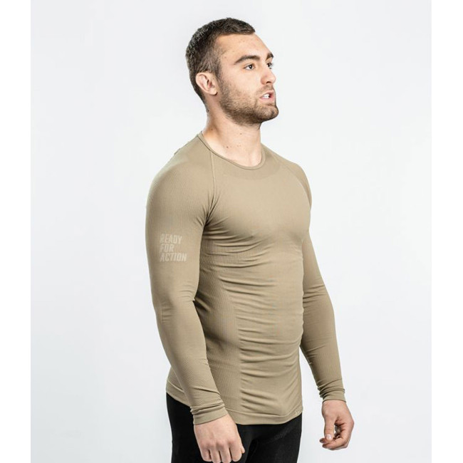 T-SHIRT TECHNICAL LINE ATACAMA RUNDHALS - COYOTE - SUMMIT OUTDOOR