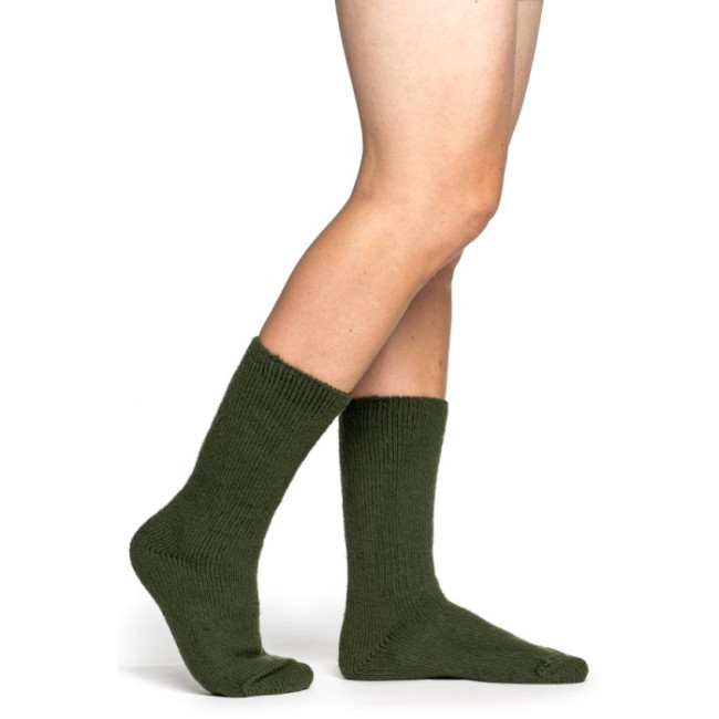 Chaussettes mi-mollet Classic 800 Pine Green - Woolpower Chaussettes mi-mollet Classic 800 Pine Green - Woolpower