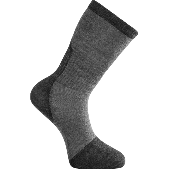 Chaussettes mi-mollet Skilled Liner Gris - Woolpower